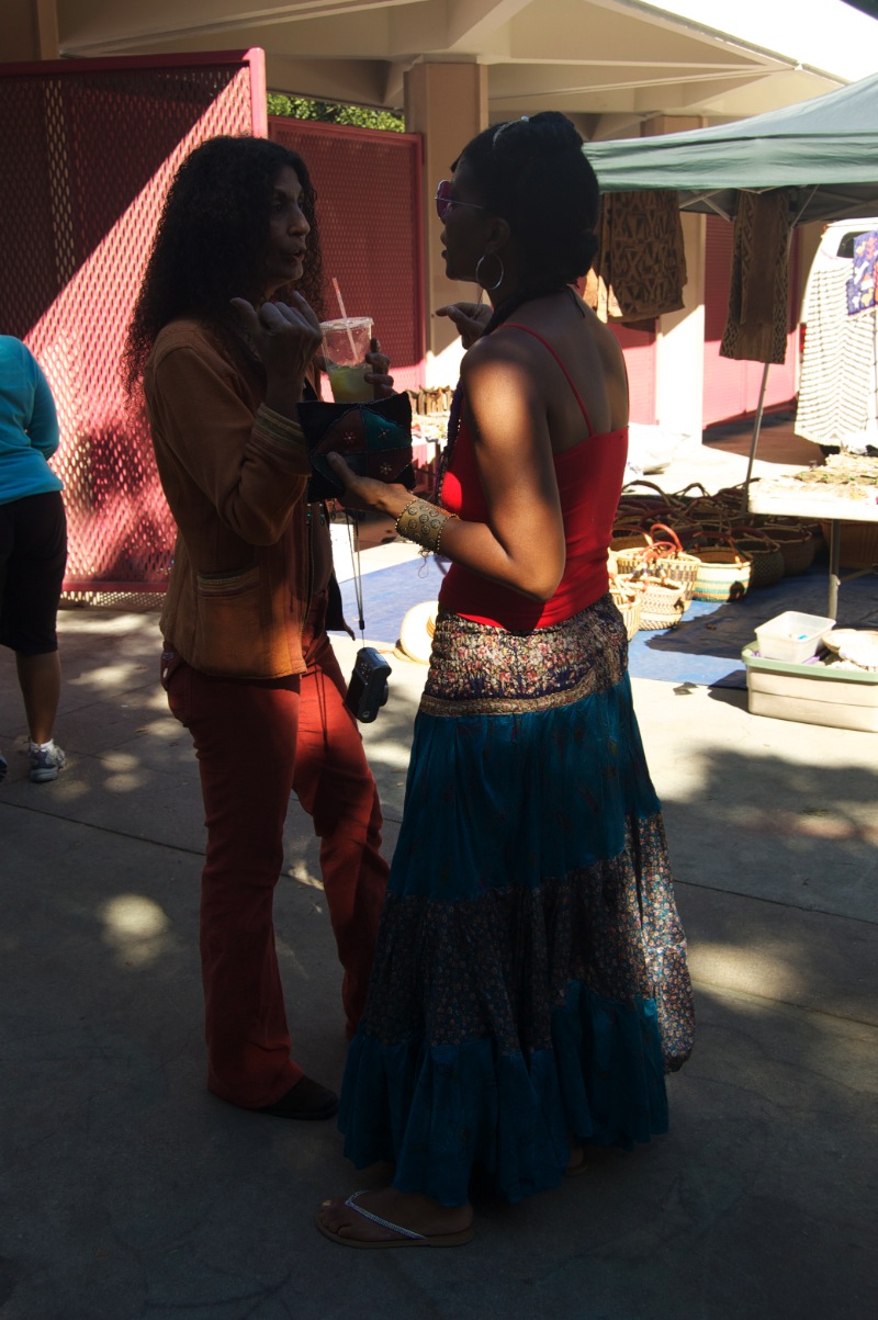 Sarah and Monica, Car Boot Bedlam Ave